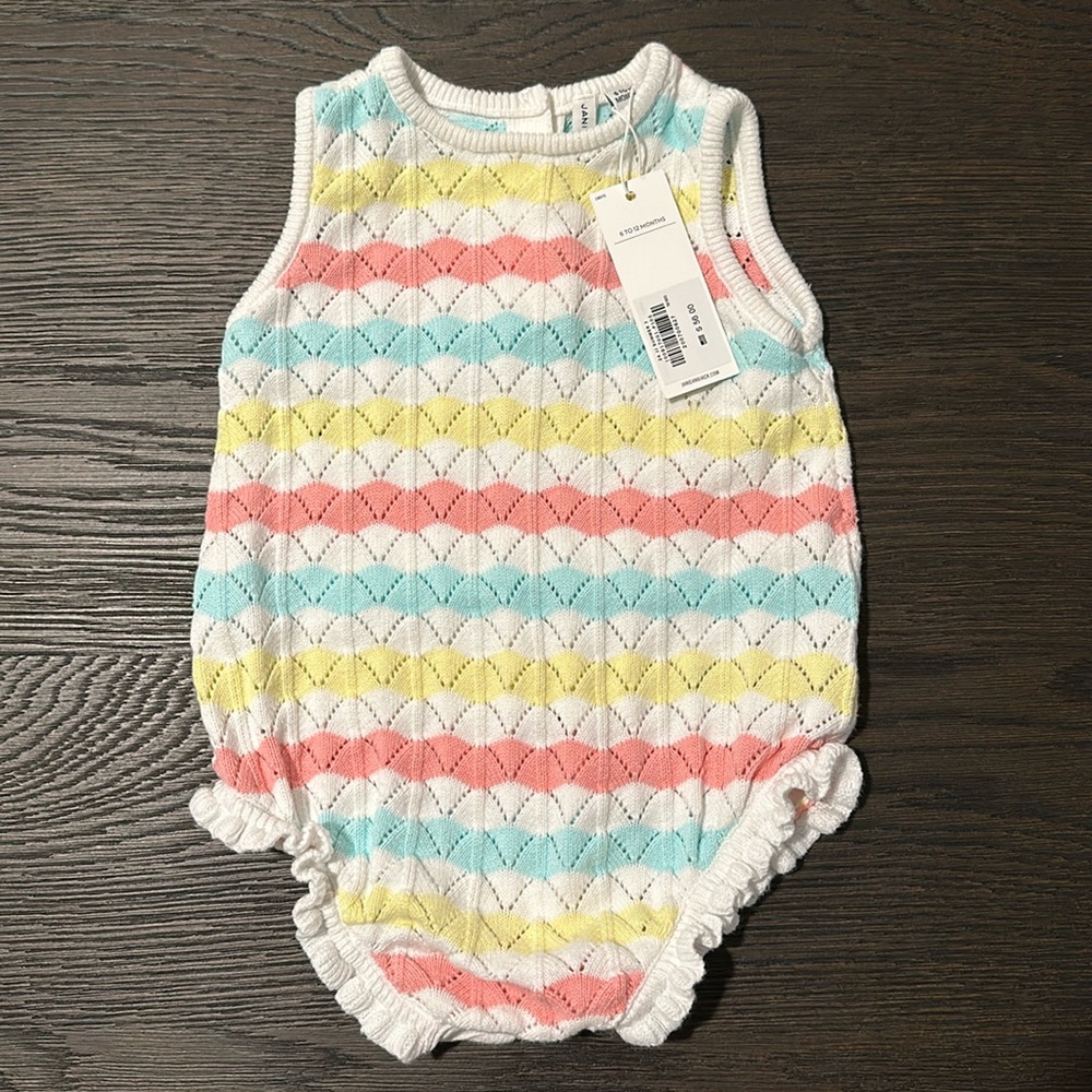 Janie and Jack baby girl 6-12m